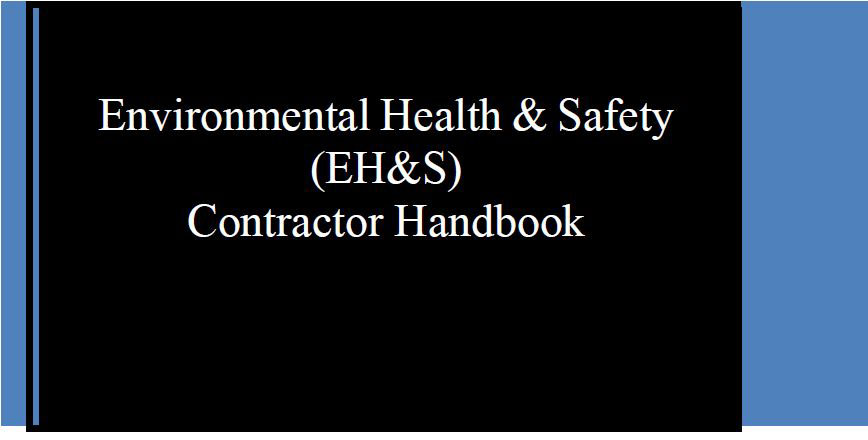 Environmental Health & Safety Contractor Handbook