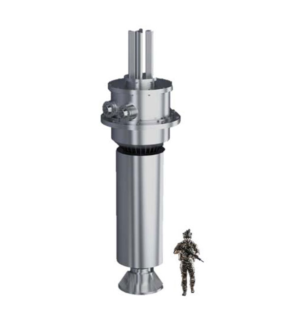 Inherently safe reactor 
with integral steam generator