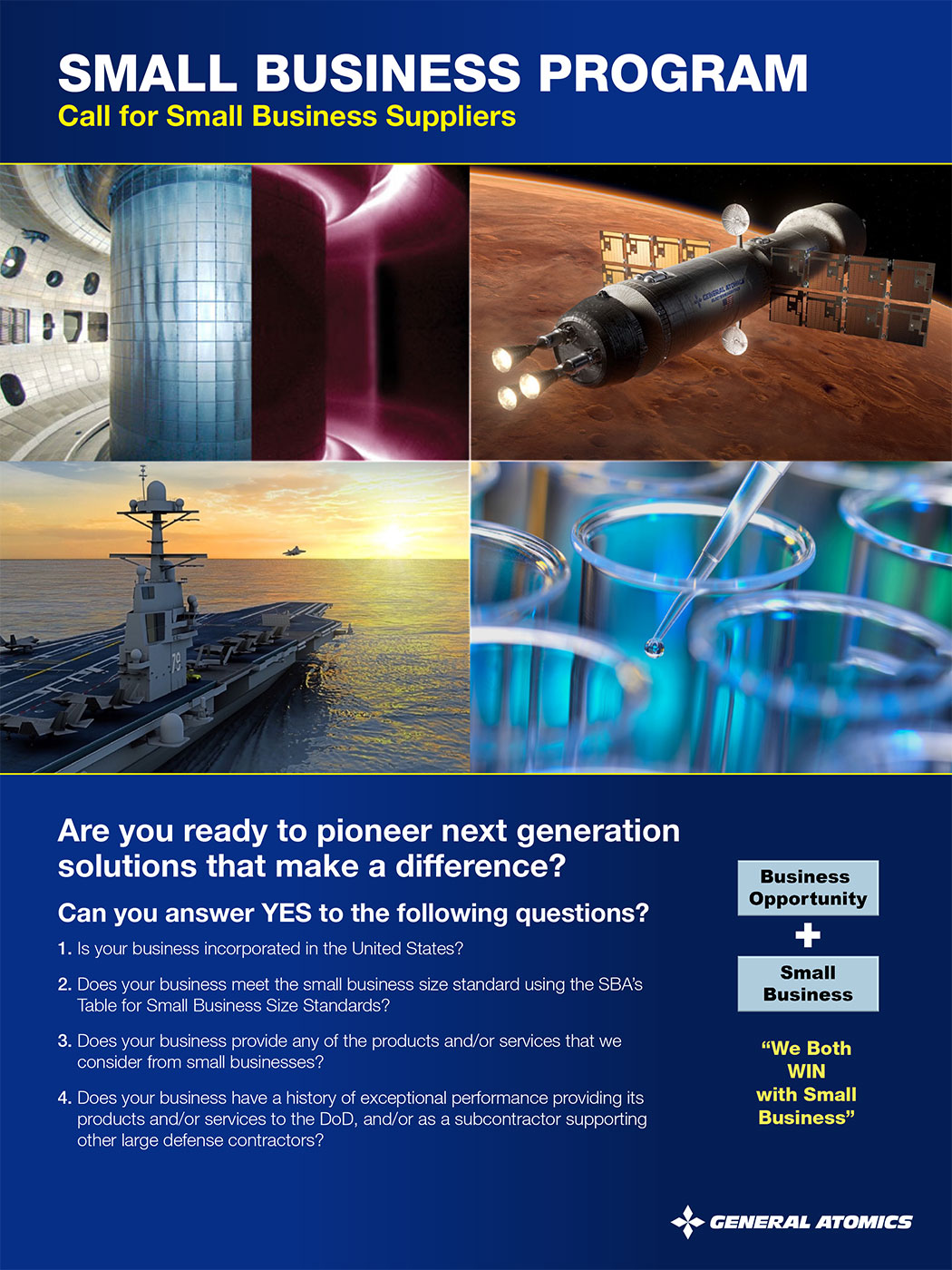 Small Business Program Flyer Side A